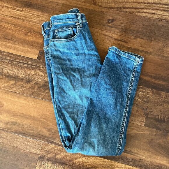 Everlane High Rise Straight Ankle Jeans - Picture 1 of 3